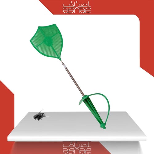 مضرب يدوي للحشرات بمقبض سيف