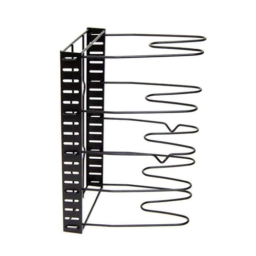 حامل منظم للمقالي وأغطية الاواني