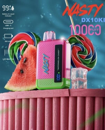 ناستي بار 10000 سحبة - NASTY BAR DX10K 10000 puffs