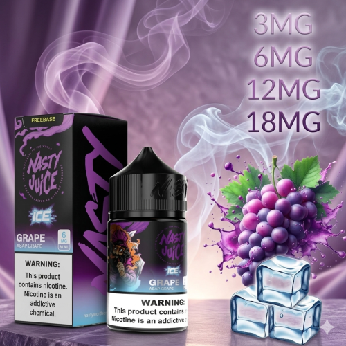 نكهة فيب ناستي جوس عنب ايس 60 مل | Nasty Juice ASA...