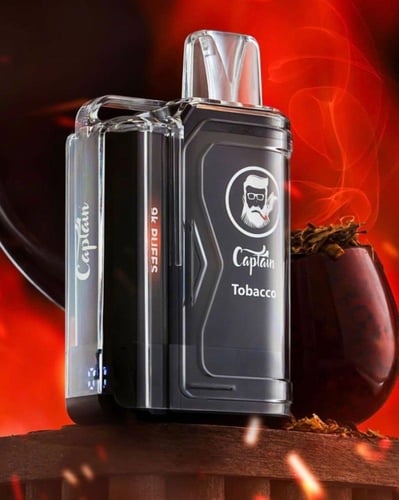 CAPTIN GOLD سحبة سيجارة كابتن قولد 9000 شفطة عدة ن...