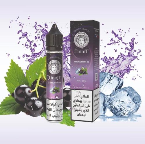 نكهة تينت كمشمش اسود بارد سولت - tinnit black curr...