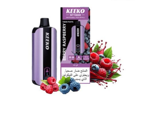 KEEKO سحبة سيجارة كيكو 18000 شفطة 50 نيكوتين عدة ن...