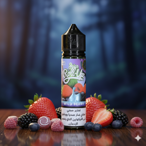 مزيج من التوت البري الحلو مع نكهة حلوى خفيفة فيب R...