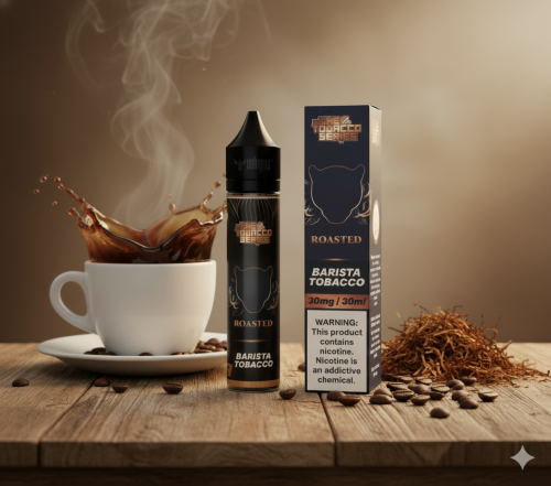 بنك بانثر فيب بريستا توباكو panther roasted 3MG-60...