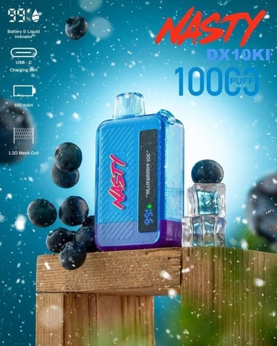 ناستي بار 10000 سحبة - NASTY BAR DX10K 10000 puffs