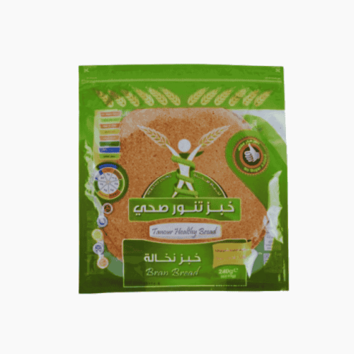 خبز نخالة صحي غير عضوي 240جم - التنور