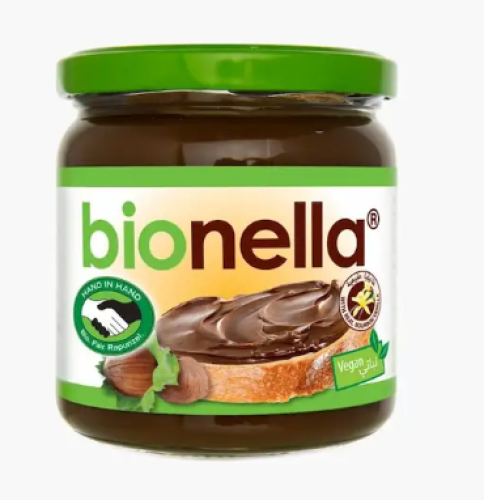 كريمة النوجا بالبندق bionella