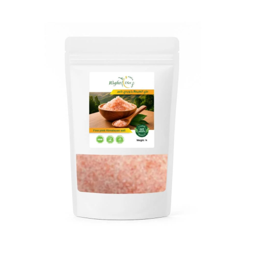 ملح االهيمالايا وردي ناعم 1كيلو رايت دايت