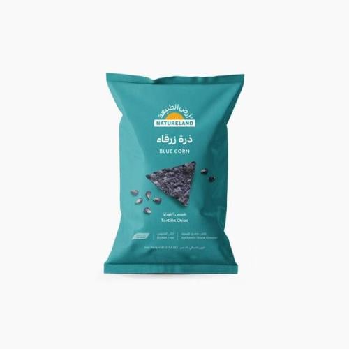 شيبس التورتيا ذرة زرقاء عضوي 45 جم