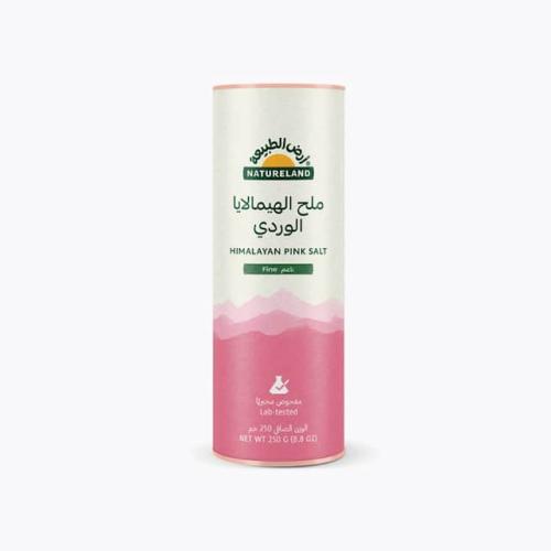ملح الهيمالايا الوردي ناعم 250جم
