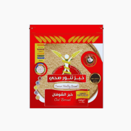 خبز الشوفان صحي غير عضوي 240جم - التنور