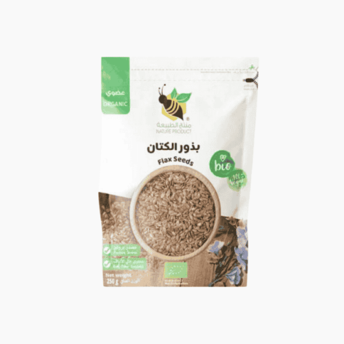 بذور الكتان عضوي 250جم