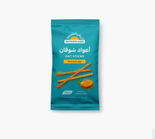 اعواد شوفان بالركركم عضوي 45 جم