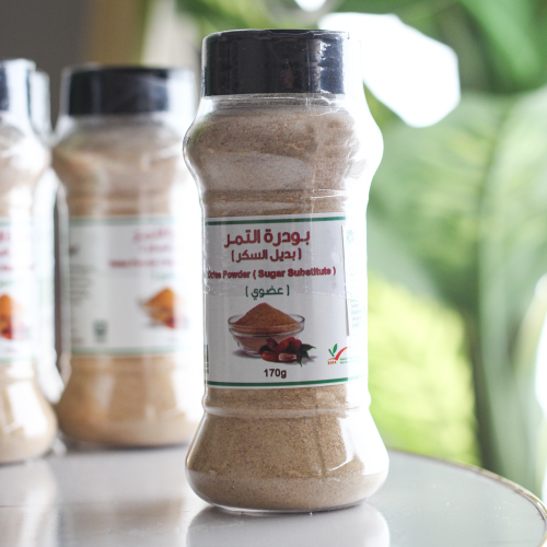 بودرة التمر بديل السكر عضوي 170جم النحل الجوال
