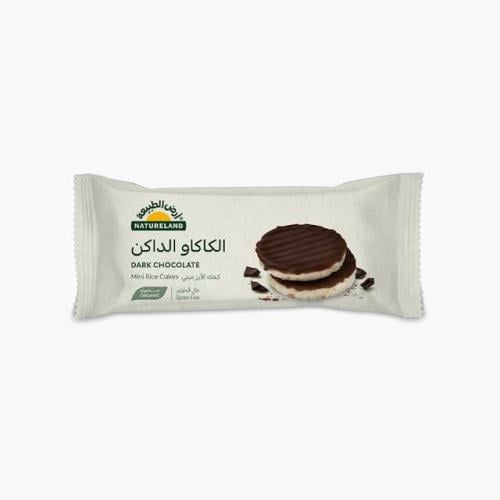 كعك الأرز ميني بالكاكاو الداكن عضوي 16جم