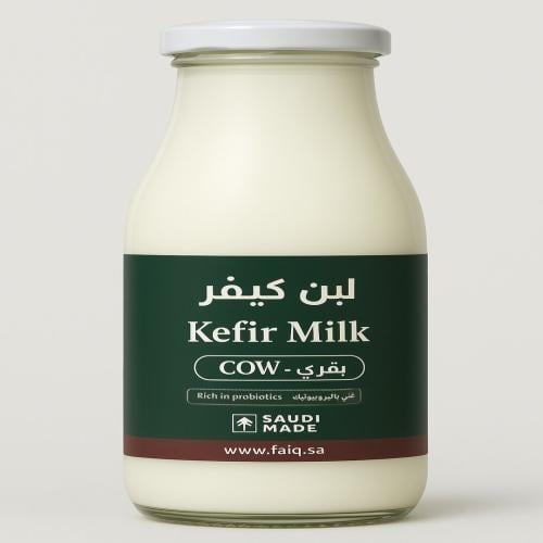 لبن كيفر بقري طبيعي 250مل