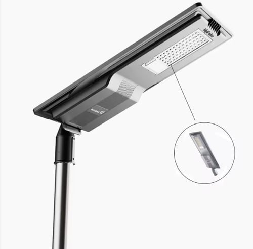 كشاف طاقة شمسية متكامل احترافي 300 واط | مقاومة IP...