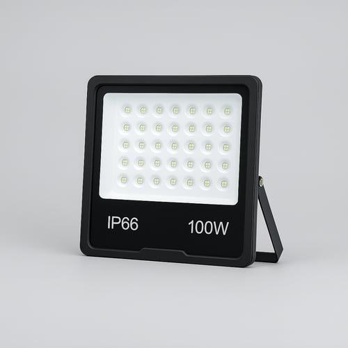 كشاف LED خارجي مربع | حماية IP66 فائقة المتانة | ق...