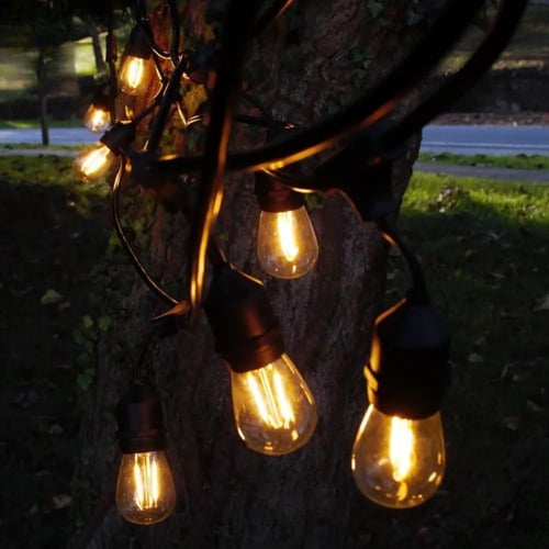 عقد لمبات 100 متر100 لمبة بقاعدة E27 قاعدة كبس مكي...