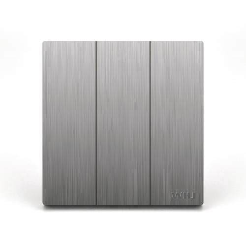 مفتاح ثلاثي 16 امبير رصاصي موديل T1
