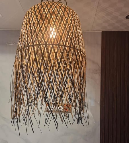 علاقي تراثية قش خزف اغصان بطول 75 سم×عرض 45سم رقم...