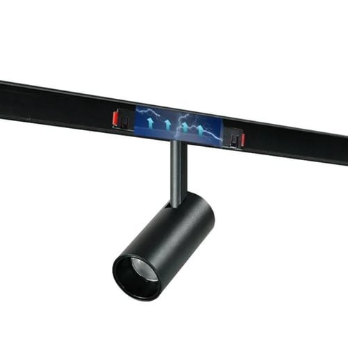 اضاءة موجهة مسار مغناطيسي ذكي بتحكم كامل بالجوال و...