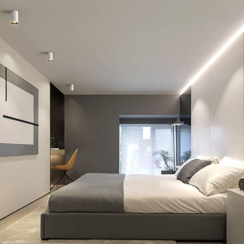 سلندر دائري برميل 20 واط المنيوم 10×10 سم انارة اص...