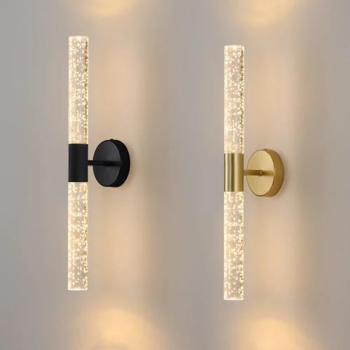 أبليك جداري مودرن اسطواني فاخر بطول 45 سم عرض 10 س...