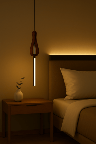 علاقي مودرن جلد فاخر اسود | موديل PC2024097 | متوف...