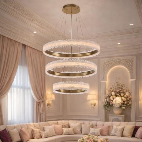 ثريا مودرن كرستال جرم اسود 20225-80-60-40 انارة اص...