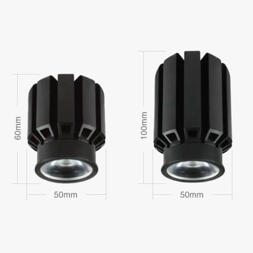 عدسة المنيوم خارجي بترنس خارجي 12 واط ضمان 5 سنوات