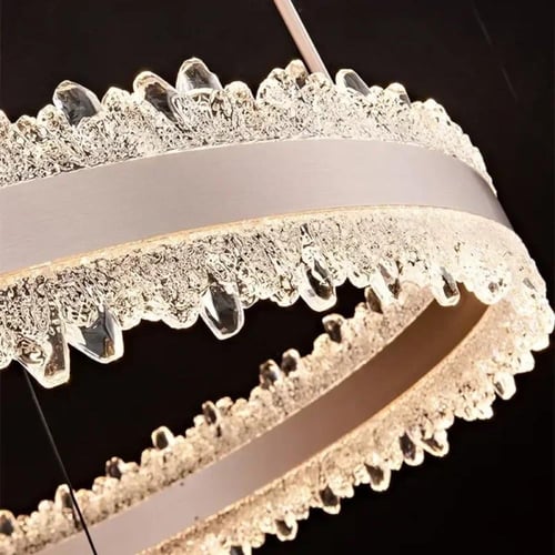 ثريا مودرن ذكية | إضاءة 3 ألوان قابلة للتعتيم | تح...