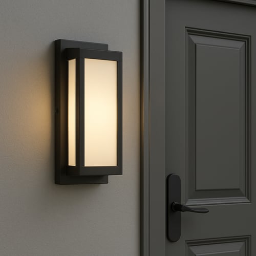 فانوس جداري خارجي | LED حديث | ألمنيوم | موديل AL1...