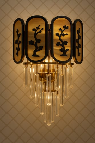 أبليك جداري كريستال مودرن L602-2