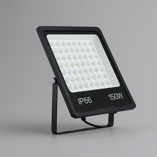 كشاف LED خارجي مربع | حماية IP66 فائقة المتانة | ق...