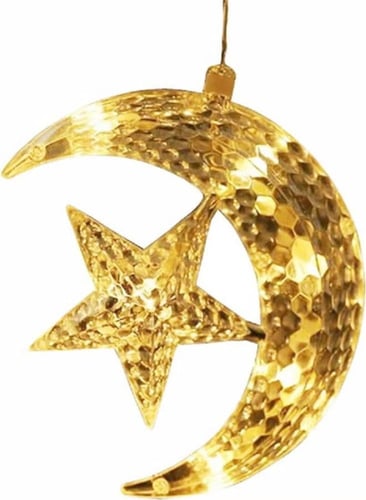 ستارة هلال رمضان 3متر ونجمة 20 مصباح كهرباء يمكنك...