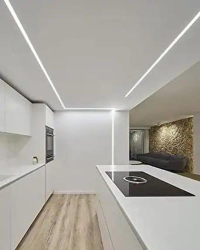 بروفايل ألمنيوم 1.5 سم ×9م سم بدون شفة – لون سيلفر...