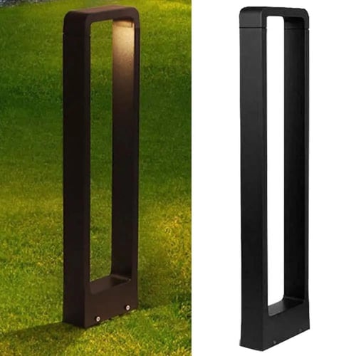 عمود حدائق بطول 60 سم GU10 المنيوم انارة ممرات ضما...