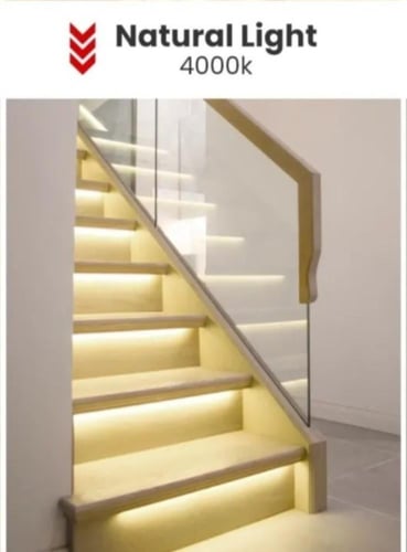 انارة مخفية خطين لي زينة 10 واط 50 متر بجودة عالية...