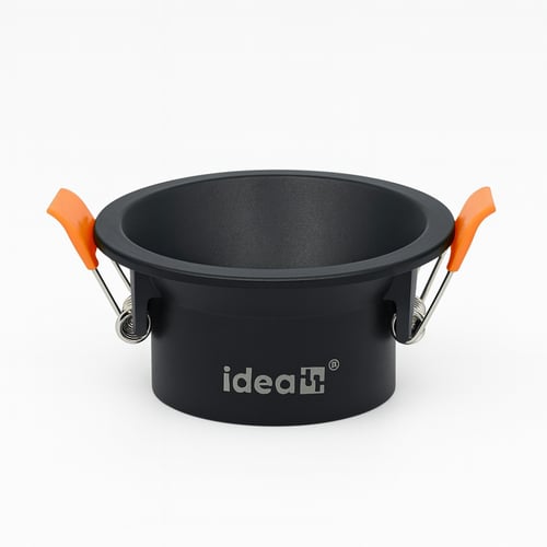 اطار ضد التوهج عميق المنيوم اسود 7 سم ثابت ضمان 3...