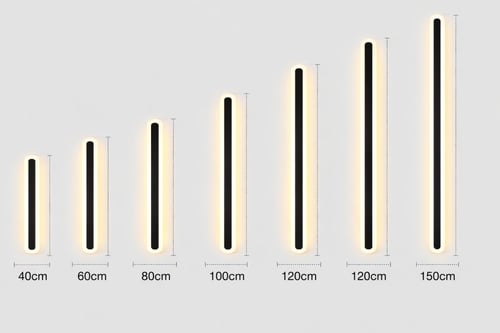 إضاءة جدارية خارجية مسطرة LED بيضاوي 9318 -اختار ا...