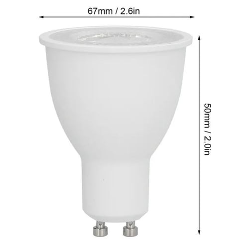 عدسة سيراميك 9 وات GU10 ضمان 3سنوات