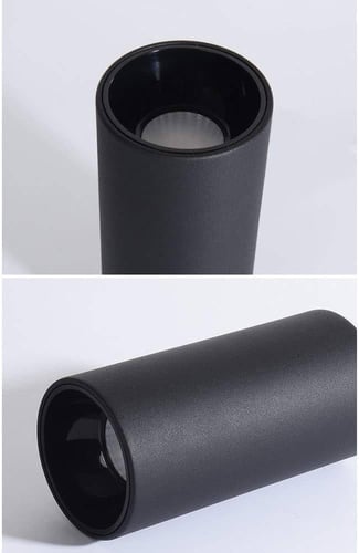 سلندر دائري برميل 7 واط المنيوم قطر 5.5 ارتفاع 8.5...