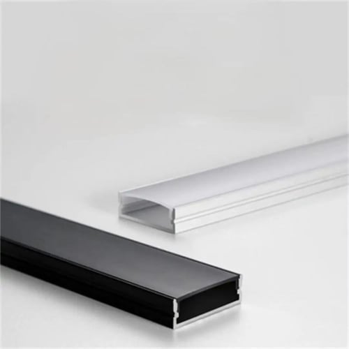 بروفايل ألمنيوم 1×3 سم بدون شفة – لون سيلفر بطول 3...