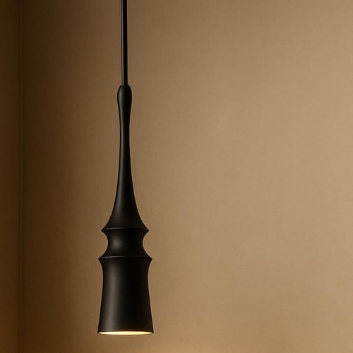 علاقي مفرد بتصميم دمعة وعدسة موجهة لإضاءة مركزة –...