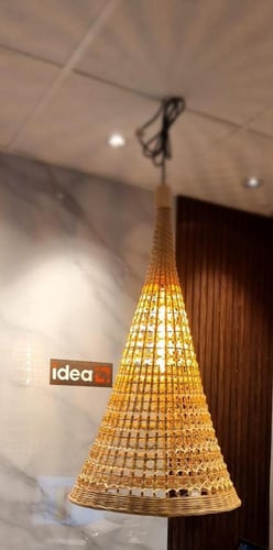 علاقي تراثية قش خزف برج بطول 90 سم×عرض 50سم رقم ال...