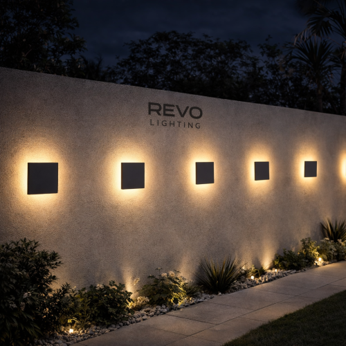 جداري خارجي LED مربع المنيوم ب بقدرة 20واط 3722/37...