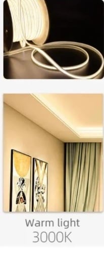 هوز إضاءة شريطية ليد ستريب لايت لفة 50 متر 12واط C...