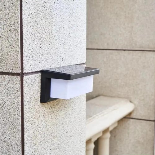 انارة جداري خارجي LED أسود بإضاءة صفراء 15 واط 325...